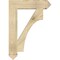 Ekena Millwork Westlake Arts & Crafts Rough Sawn Bracket, Douglas Fir, 6"W x 30"D x 42"H BKT06X30X42WTL03RDF - alternate 2